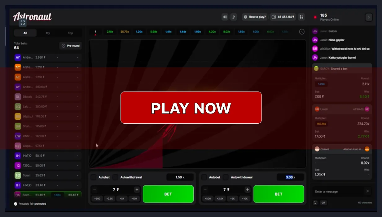 Astronaut Game India – Cash Out Fast, Fly Higher