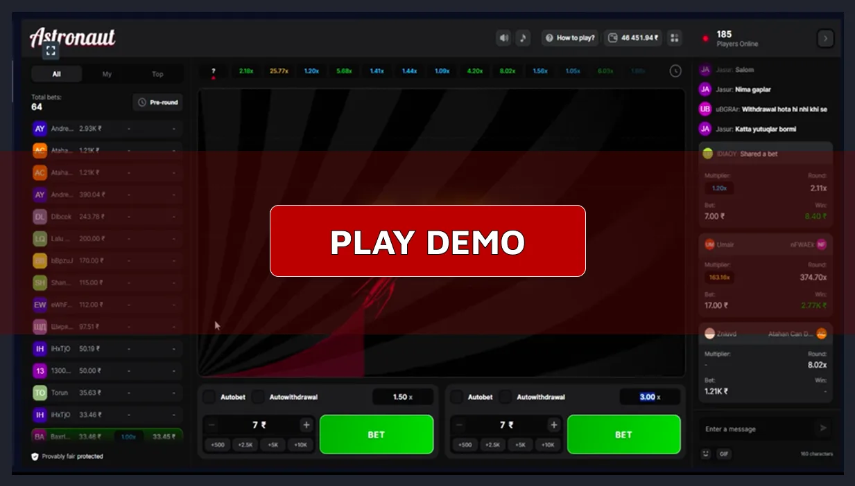 Astronaut Game Demo India – Free Play Online Before Real Betting